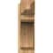 Ekena Millwork Legacy Craftsman Rough Sawn Outlooker, Western Red Cedar, 8"W x 24"D x 24"H OUT08X24X24LEC04RWR - alternate 3